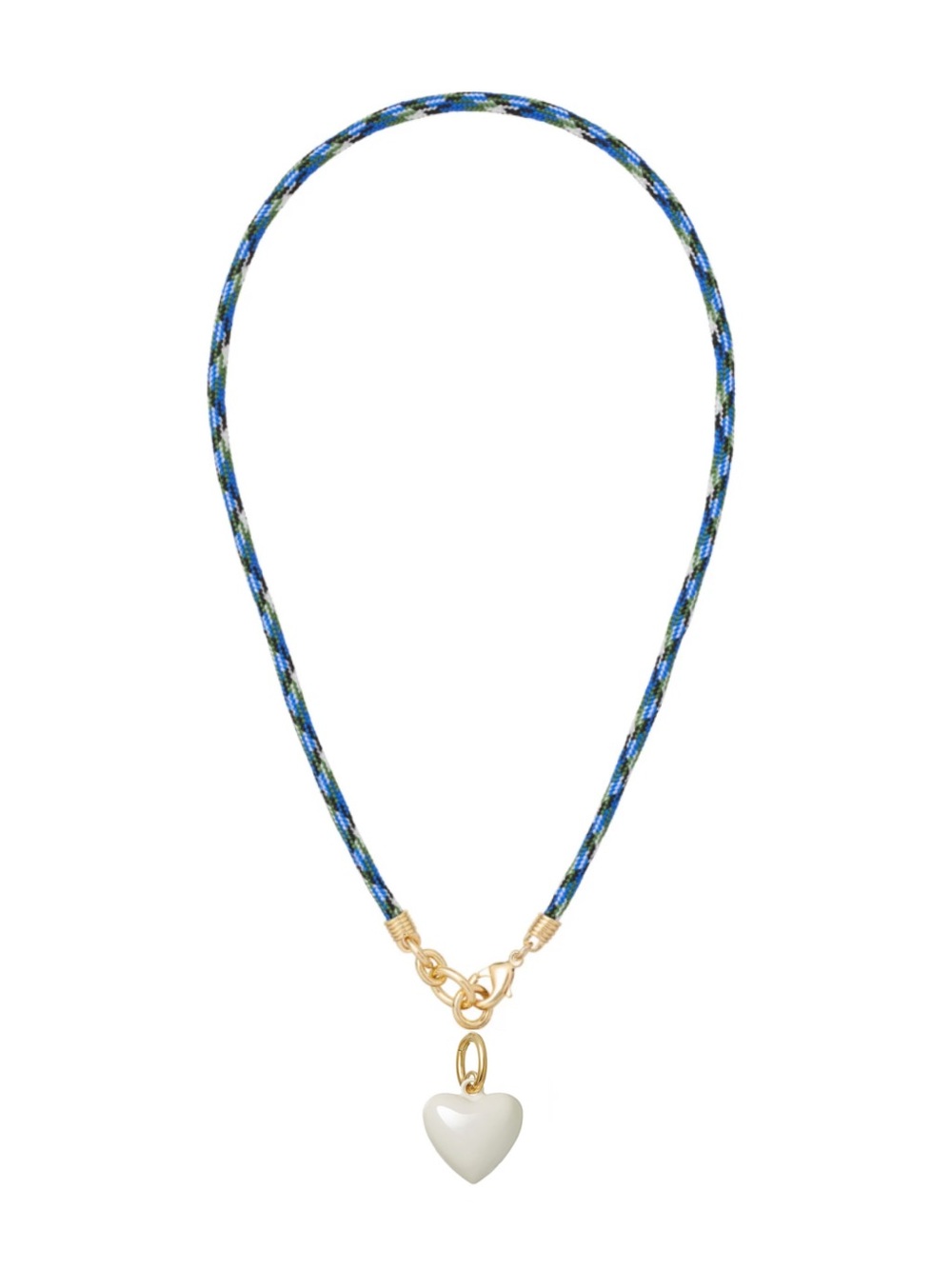NWOT Roxanne Assoulin The Happy Cord Charm Necklace
